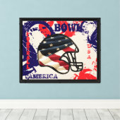 VOETBAL CANVAS AFDRUK (Insitu (Houten vloer))