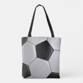 Voetbal Canvas tas (Achterkant)