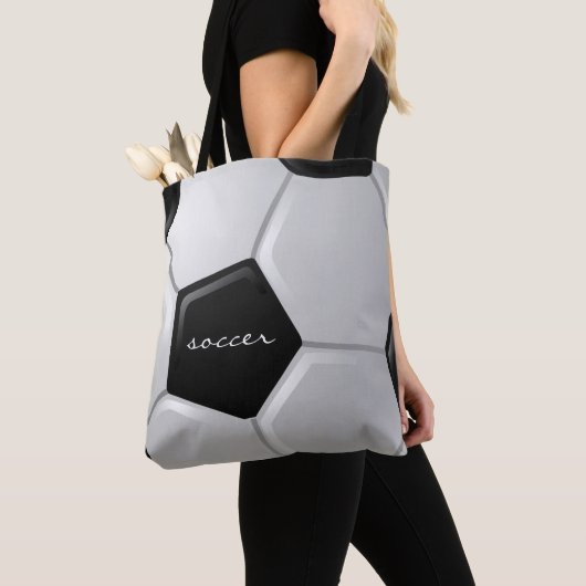 Voetbal Canvas tas (Dichtbij)