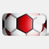 Voetbal Case-Mate iPhone Case (Achterkant (horizontaal))