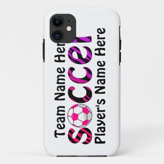 Voetbal Case-Mate iPhone Case (Achterkant)