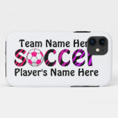 Voetbal Case-Mate iPhone Case (Achterkant (horizontaal))