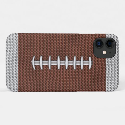 Voetbal Case-Mate iPhone Case (Achterkant (horizontaal))
