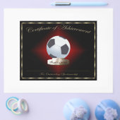 Voetbal Certificaat van Prestatie Flyer (Enkel)