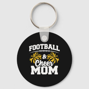 Voetbal Cheer Moeder - Cheerleader op de middelbar Sleutelhanger