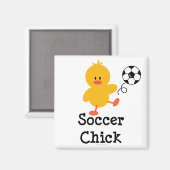 Voetbal Chick Magnet (Voorkant / Achterkant)