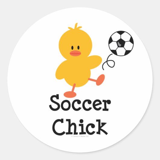 Voetbal Chick Stickers (Voorkant)