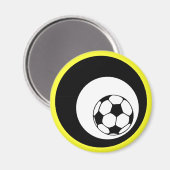 voetbal : cirkels : magneet (Voorkant / Achterkant)