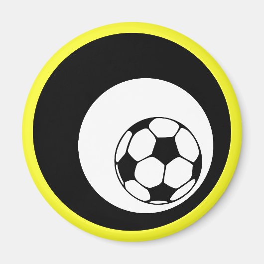 voetbal : cirkels : magneet (Voorkant)