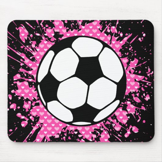 voetbal : cirkels : muismat (Voorkant)