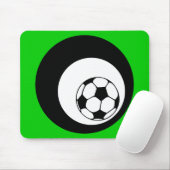 voetbal : cirkels : muismat (Met muis)