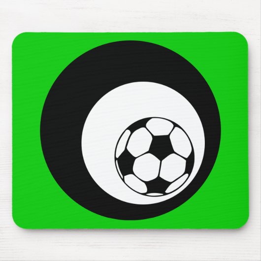 voetbal : cirkels : muismat (Voorkant)