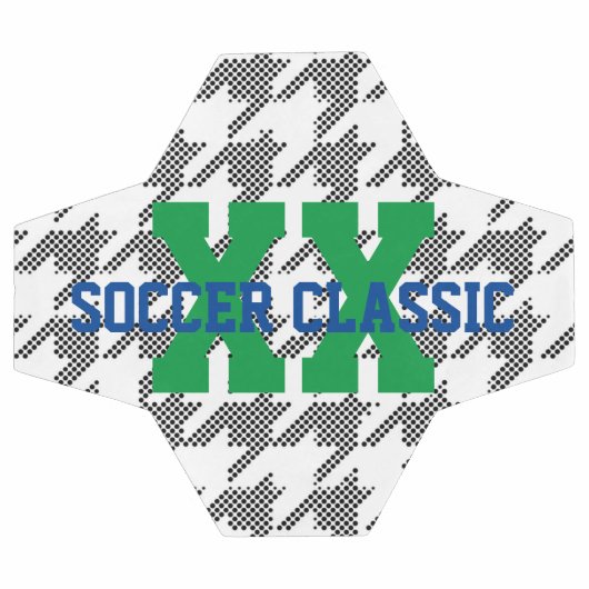 VOETBAL CLASSIC Houndstooth XX Sport Event Fun (Enkel)