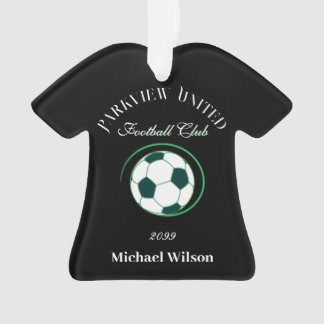Voetbal Club Bar T-shirt Vormige Versiering Ornament