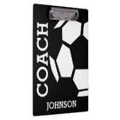 Voetbal coach Aangepast Trendy Modern Stijlvol Klembord (Rechts)