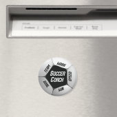 Voetbal coach Bedankt Grote Koel Magneet (Insitu (Vaatwasser))