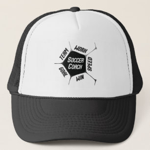 Voetbal coach Bedankt Grote Koel Trucker Pet