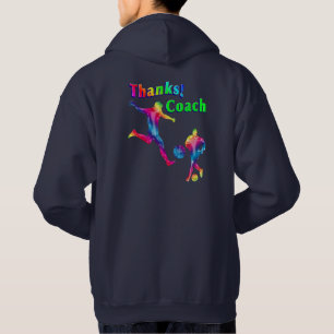 voetbal coach Bedankt Star Hoodie