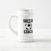 Voetbal coach bierpul (Links)