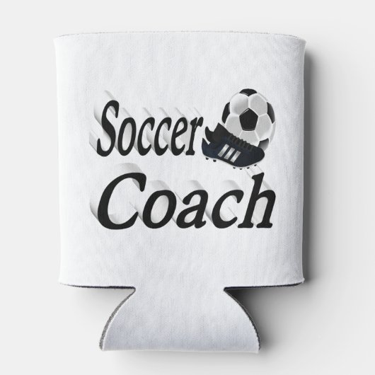 Voetbal coach blikjeskoeler (Achterkant)