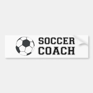voetbal coach bumpersticker