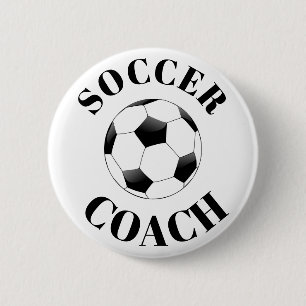 Voetbal coach Button