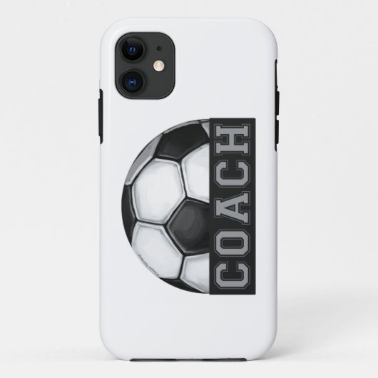 Voetbal coach Case-Mate iPhone case (Achterkant)