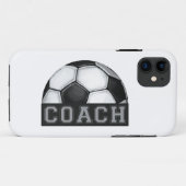 Voetbal coach Case-Mate iPhone case (Achterkant (horizontaal))