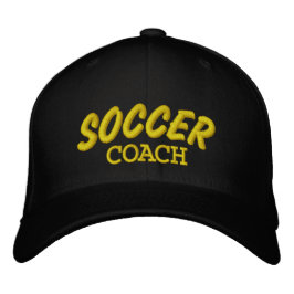 Voetbal coach Custom geborduurd Pet