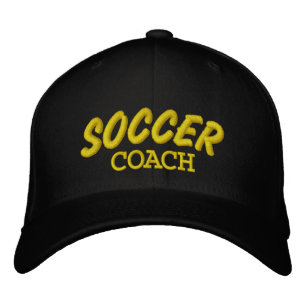 Voetbal coach Custom geborduurd Pet
