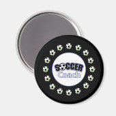 Voetbal coach Dank u, Balls Magneet (Voorkant / Achterkant)