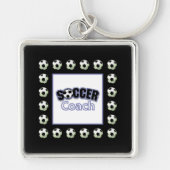 Voetbal coach Dank u, Balls Sleutelhanger (Voorkant)