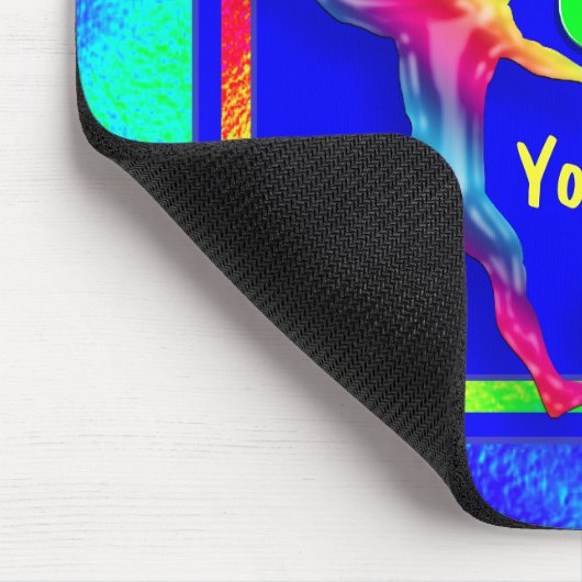 voetbal coach Dank u Mousepad Muismat (Hoek)