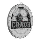 Voetbal coach dartbord (Voorkant Links)