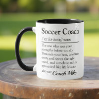 Voetbal coach Definition Custom Appreciation