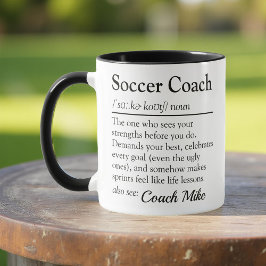 Voetbal coach Definition Custom Appreciation Mok