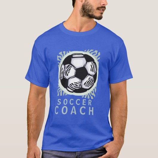 voetbal coach Design T-shirt (Voorkant)