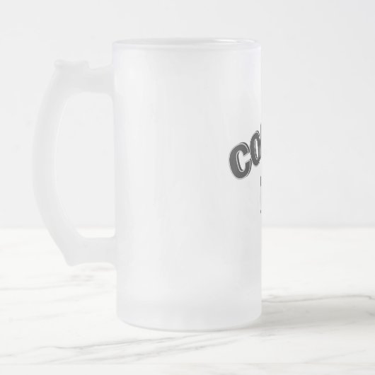 voetbal coach (fluitje/bal) matglas bierpul (Links)