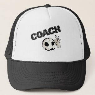 voetbal coach (fluitje/bal) trucker pet