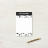 Voetbal coach football PERSONALIZE Post-it® Notes (Op bureau)