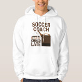 voetbal coach (Funny) Gift Hoodie (Voorkant)