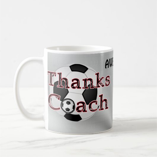 voetbal coach Geschenken Dank je MOK (Links)