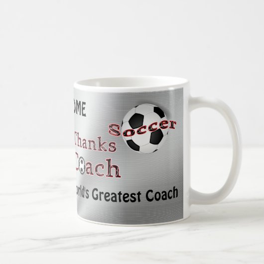 voetbal coach Geschenken Dank je MOK (Rechts)