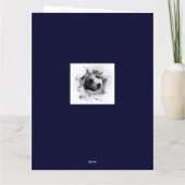 Voetbal coach Hartelijk dank Bedankkaart (Achterkant)