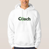 voetbal coach hoodie (Voorkant)
