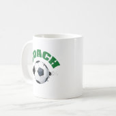 Voetbal coach Koffie-Mok Koffiemok (Voorkant links)