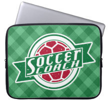 Voetbal coach Laptop Hoesje