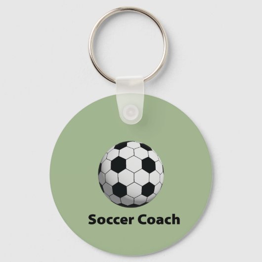 Voetbal coach magneet sleutelhanger (Voorkant)