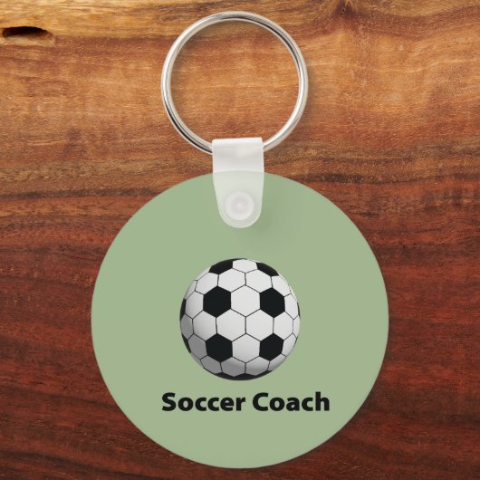 Voetbal coach magneet sleutelhanger (Achterkant)