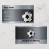 voetbal coach | Moderne sportgeschenken Visitekaartje (Voorkant / Achterkant)